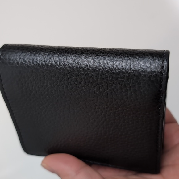 Coach CO971 + C2862 Leather Dempsey Tote & Snap Wallet Gold/ Black - Picture 5 of 15